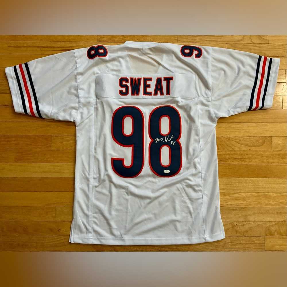 Montez Sweat #98 Chicago Bears Autographed Stitched Jersey XL Signed JSA COA